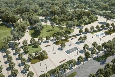 Városligeti Parkrehabilitációs Tervpályázat győztes terve - építész: Garten Studio Kft.