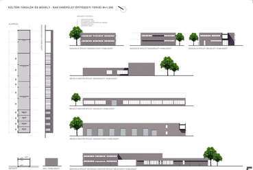 kültéri tárolók és műhely - raktárépület építészeti tervei 