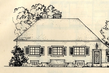 Weichinger Károly: Kétszobás családi ház, 1928