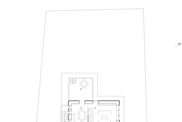 földszinti alaprajz - építész: batlab architects