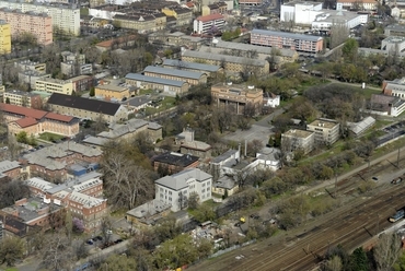 A Szabolcs utcai kórház területe 2014 áprilisában, hét évvel a bezárás után - építész: Vasáros Zsolt DLA - fotó: László János-Civertan