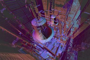 Szakcsi templom - forrás: GLT Scan&Plan