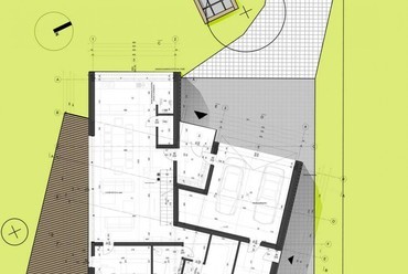 RS+ Architects: családi ház, Tychy. Földszinti alaprajz