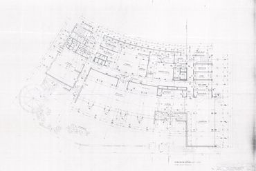 Olympia étterem - alaprajz - 1957 - forrás: Lechner Tudásközpont Dokumentációs központja