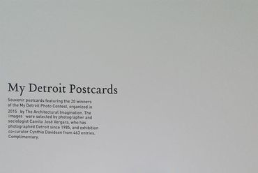 a fényképpályázat nyertes fotóiból készült képeslapok - az USA pavilonja a 2016-os Biennálén