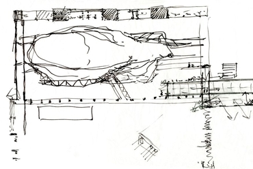 NUVOLA kongresszusi központ - vázlatok: Massimiliano Fuksas
