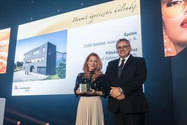 Baumit Év Homlokzata ügyvezetői különdíjat nyert a Reload épülete - fotó: Baumit