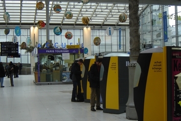 Gare du Nord, Párizs. Fotó: Bán Dávid