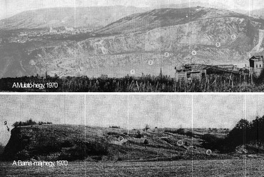 a Mulató-hegy és Barna máj látképe - fotó: Erdőbényéről szóló tanulmány
