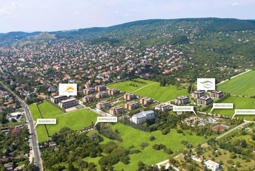 Sasad Resort, helyszínrajz - forrás: Cordia 