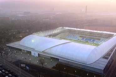 Új Hidegkuti Nándor Stadion - építész: Bordás Péter