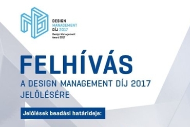 lead - Design Management Díj 2017 pályázati felhívás