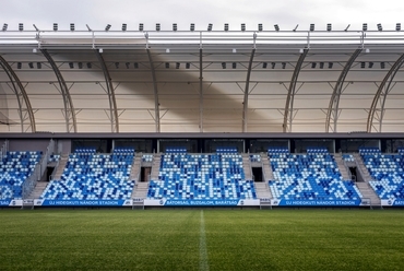Új Hidegkuti Nándor Stadion - építész: Bordás Péter - fotó: Palkó György