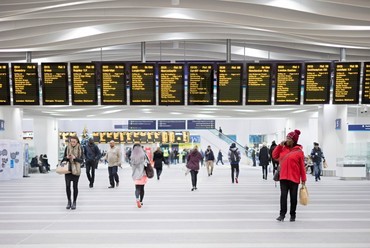 Birmingham New Street Station - építész: Alejandro Zaera-Polo és Maider Llaguno - fotó: Javier Callejas 