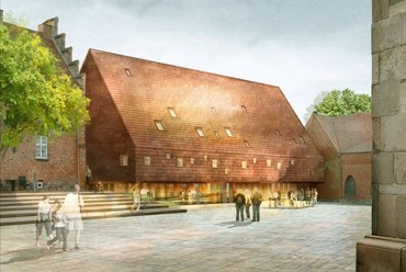 Kannikegården, egyházi és multifunkciós épület, Ribe - építész: Lundgaard & Tranberg Architects