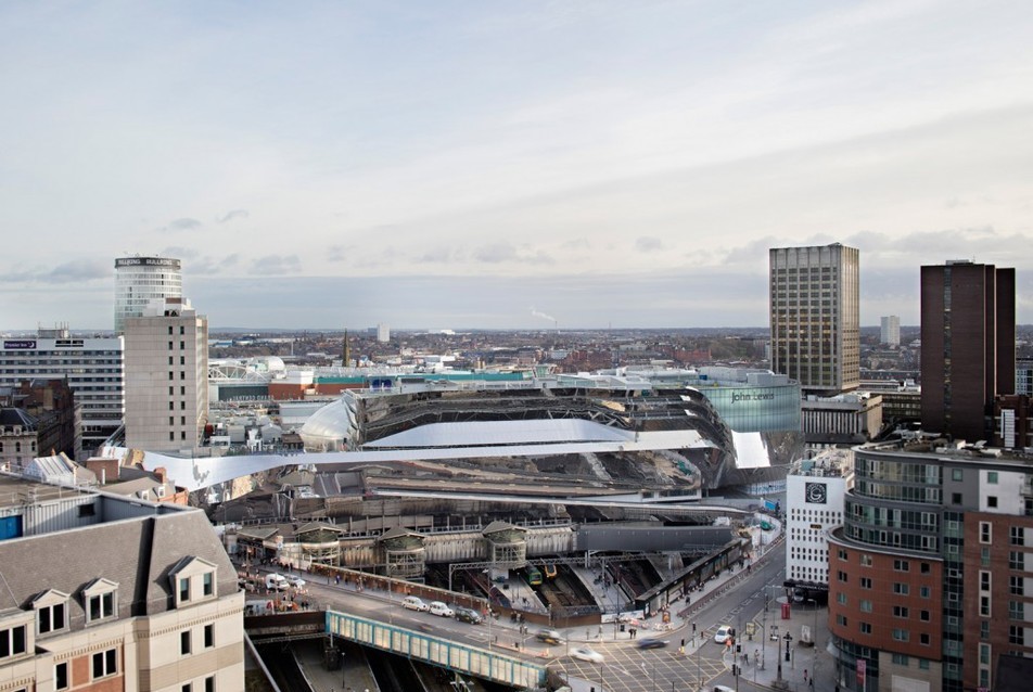 Birmingham New Street Station - építész: Alejandro Zaera-Polo és Maider Llaguno - fotó: Javier Callejas 