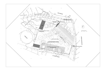 helyszínrajz - építész: Borbás Péter DLA