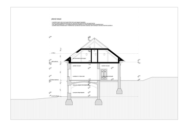 jellemző metszet - építész: Borbás Péter DLA