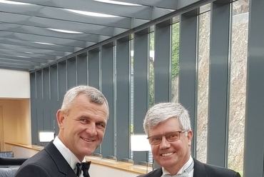 Alexander Romanenko a FIABCI Nívódíj Bizottság elnöke és Kovács Attila