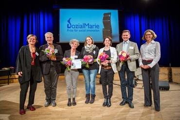 2. helyezett (10.000 Euró díj): Welcome to life - fotó: Maximilian Rosenberger, SozialMarie 2017, Unruhe Privatstiftung
