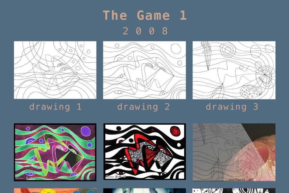 The Game 1 tabló / 2008 - grafika: Ocztos István © 2015