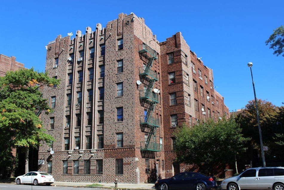 A New York-i The Coops szakszervezeti munkásbérház-telep (1929) - fotó: családi archívum / Fortepan