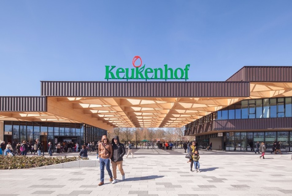 Keukenhof, Lisse, Hollandia - építész: Mecanoo Architecten - forrás: worldarchitecturefestival.com