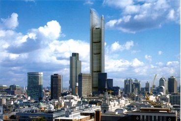 London Millennium Tower (elvetett terv) - forrás: Wikipedia