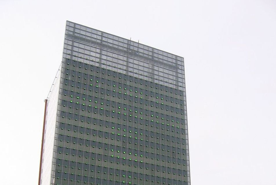KPN torony, Rotterdam - építész: Renzo Piano - forrás: Wikipedia