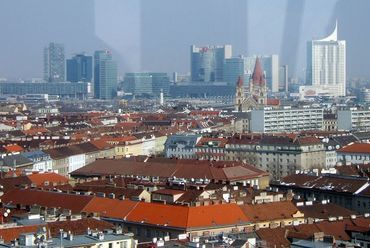 Donau City látkép - forrás: Wikipedia 
