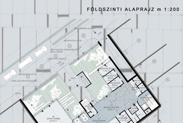 Alaprajz - építész: Rosta S. Csaba, Szabó Renáta