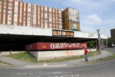 a Liget téri szolgáltatóház jelenlegi állapota