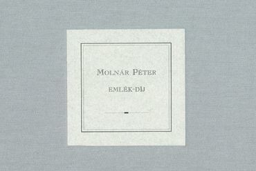 Molnár Péter-emlékdíj