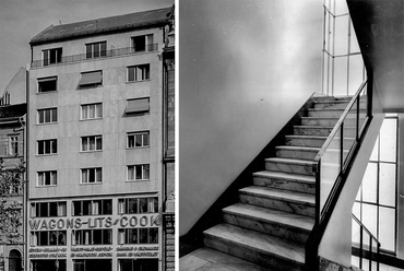 Kotsis Endre: Harkányi bérház, Vörösmarty tér 5. (1938) - fotó: Lechner Tudásközpont 