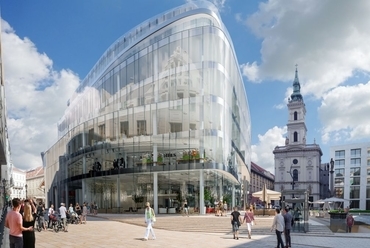 Szervita Square Building (Horizon Development) - építész: DVM Design Kft.