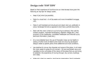 Design Code tippek