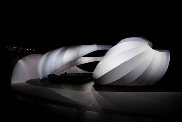 Bach koncertterem, Manchester - építész: Zaha Hadid