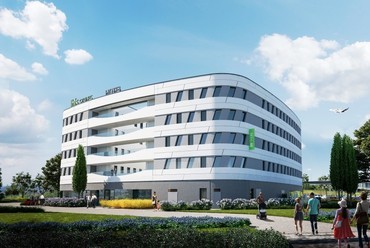 Ibis Styles Budapest Airport Hotel - építész: Szerdahelyi László (Aspectus Architect)