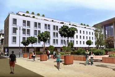 Milestone Budapest - fejlesztő: Forestay Development - építész: Avantgard Építész Stúdió, K-arc Kreatív Műhely