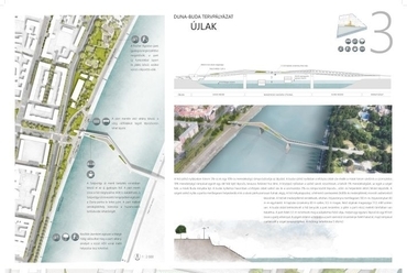 Duna-Buda tervpályázat - Tájépítészek: Grabner Balázs, Terhes Dénes