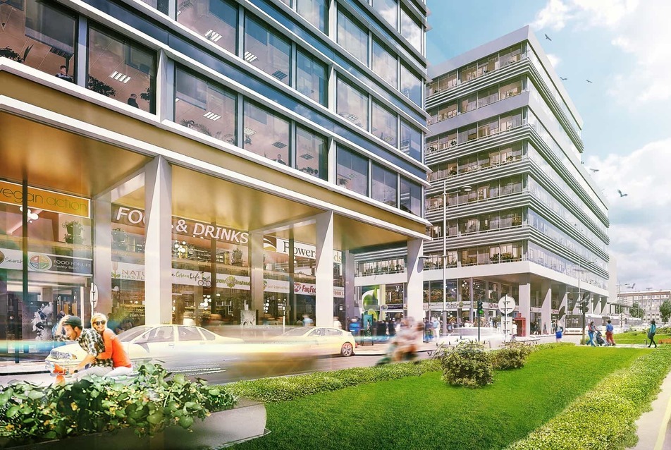 Agora Budapest - fejlesztő: HB Reavisépítész: Make Architects, Finta Studió