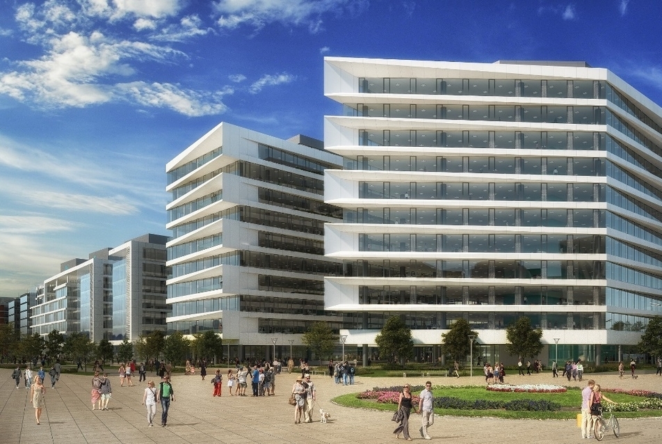 Millennium Gardens - fejlesztő: TriGranit - építész: Finta Stúdió