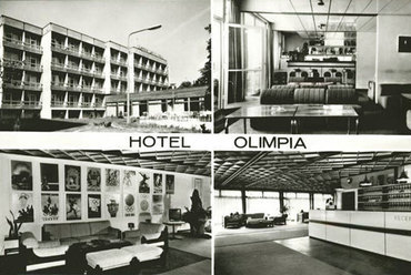 Olimpia Hotel képeslap - forrás: egykor.hu