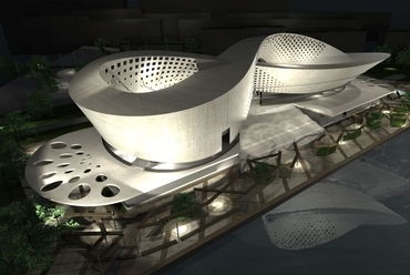 Guggenheim Helsinki Design Competition pályamű - építészek: Kiss Gyula, Járomi Irén