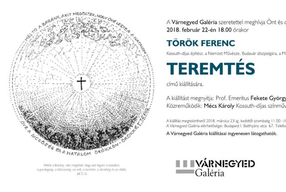 Teremtés - Török Ferenc építész kiállítása