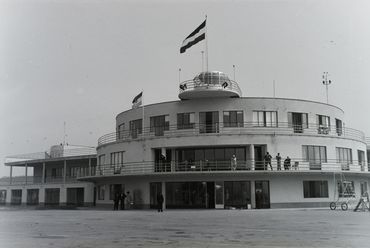 A Budaörsi repülőtér 1938-ban - forrás: Fortepan