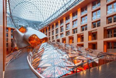 DZ Bank, Berlin - építész: Frank O. Gehry 