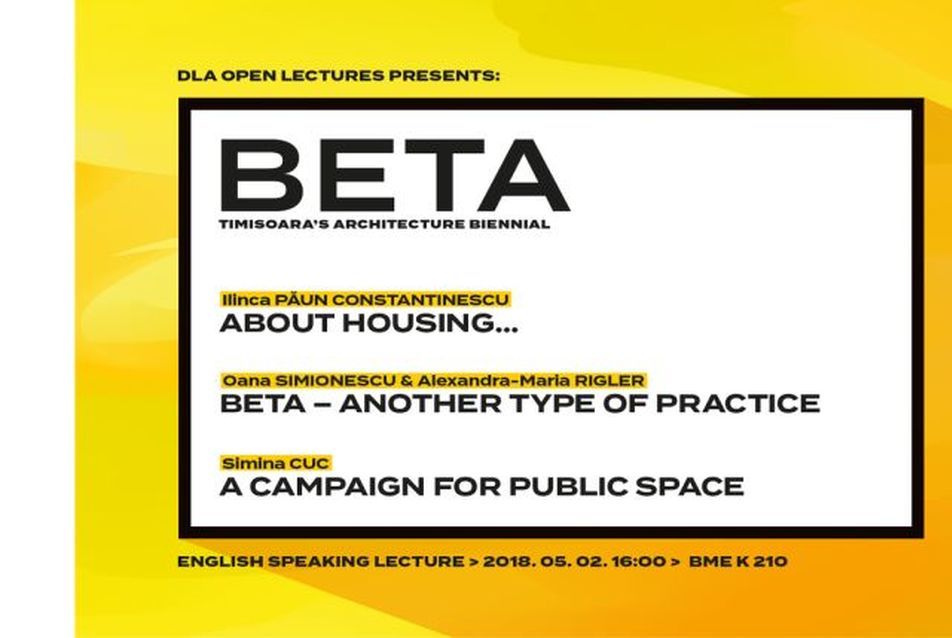 BETA: Timisoara’s architecture biennial - előadás