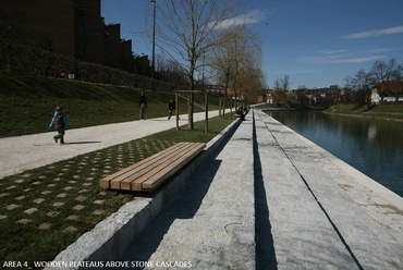 Megújult vízpart Ljubljanában - forrás: http://www.publicspace.org