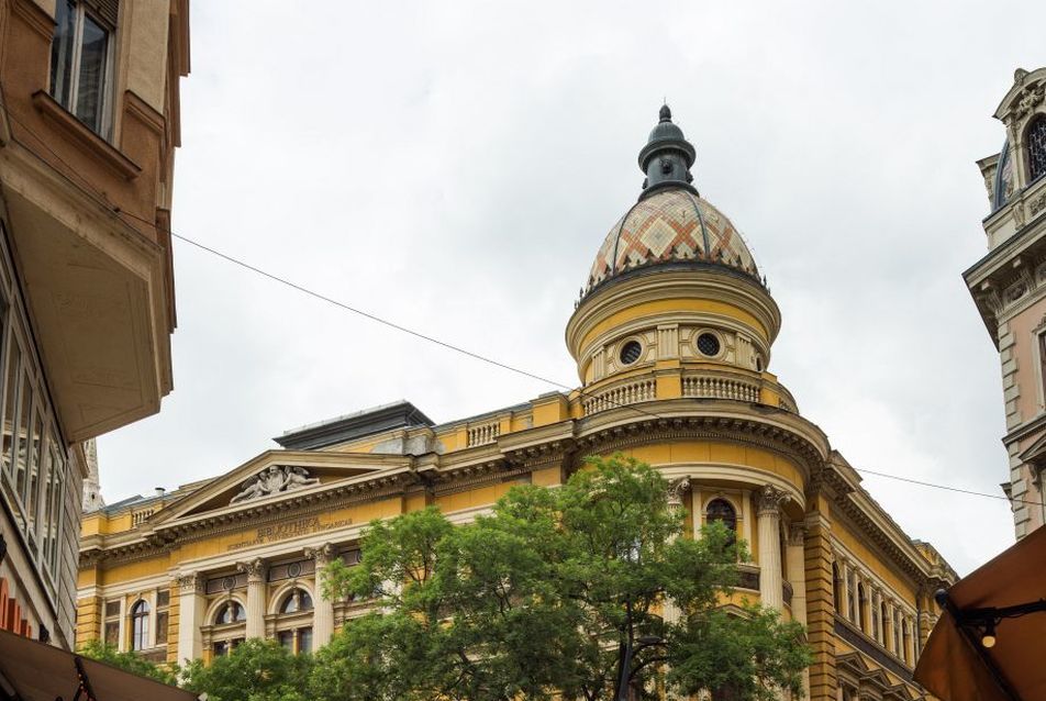 Az Egyetemi Könyvtár - fotó: Kis Ádám (Lechner Tudásközpont)